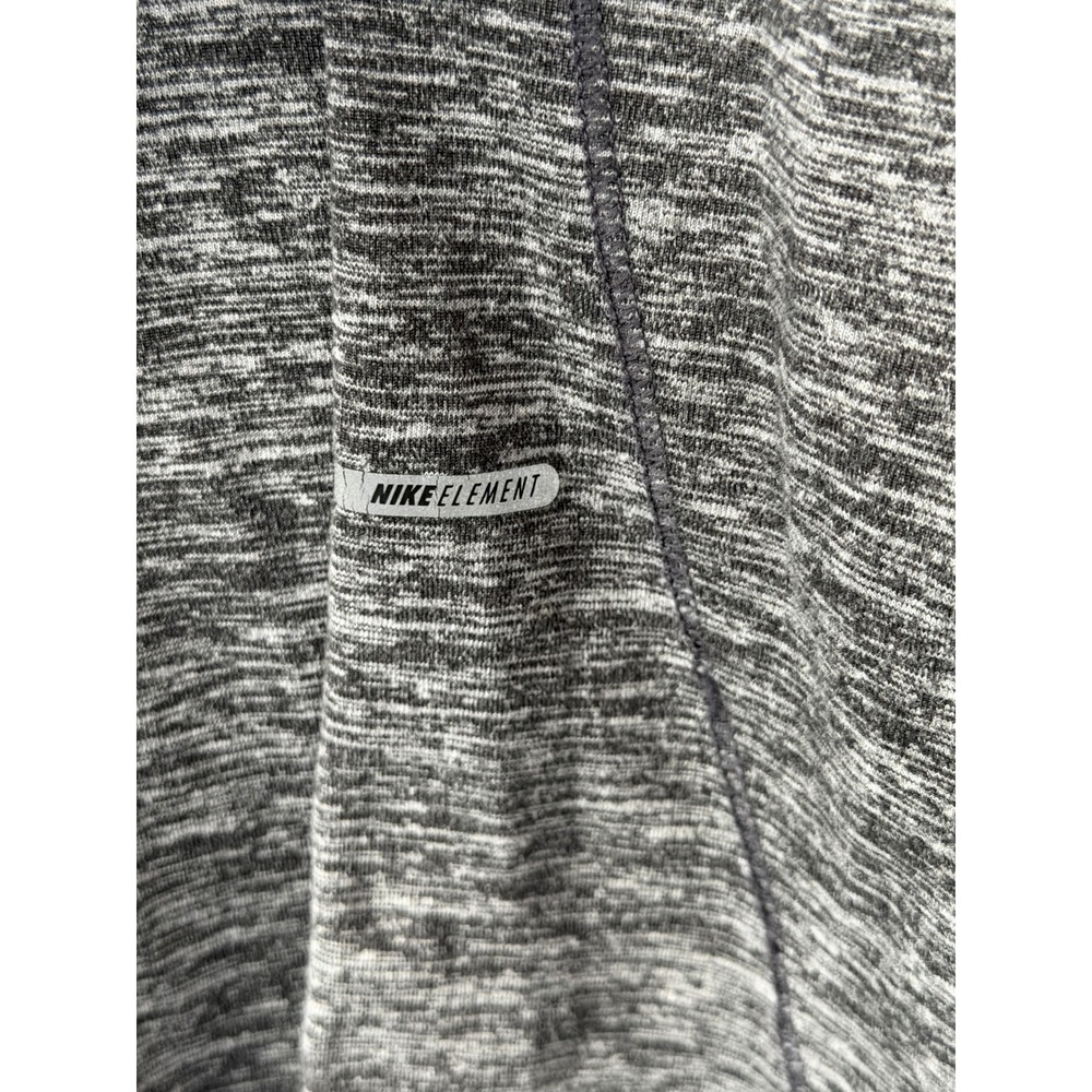 Nike Pullover Women L Grey Dri-FIT Element Space Dye Reflective 1/4 Zip - Picture 8 of 10